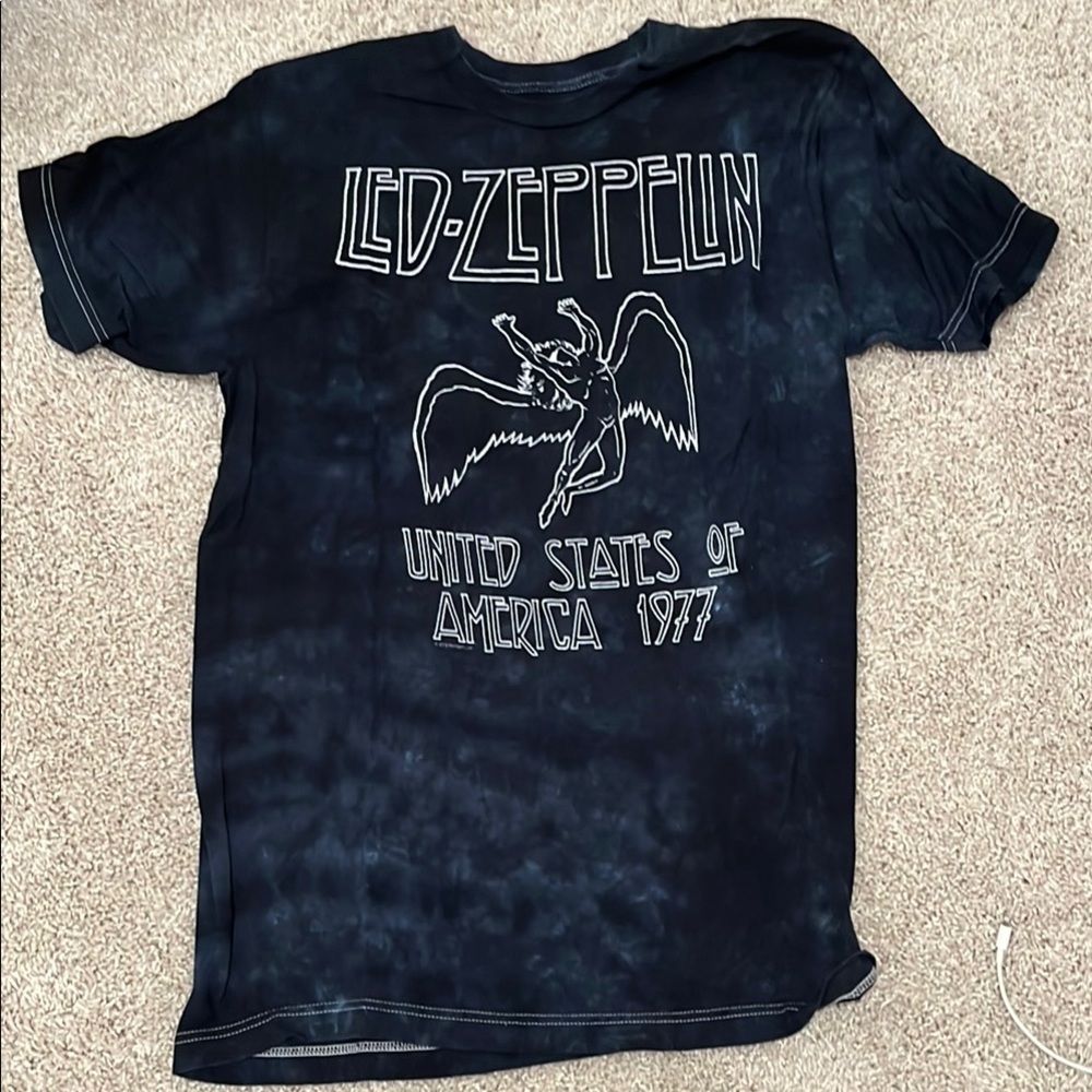 Black Led Zeppelin Graphic Tee